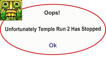 Fix Temple Run 2 App Oops Something Went Wrong Error | Fix Temple Run 2  went wrong error |PSA 24