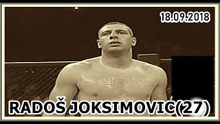 Radoš Joksimović27 - Mma Borac 18.09.2018