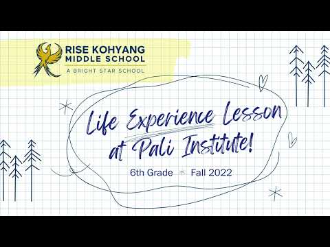 Bright Star Schools: Life Experience Lesson at Rise Kohyang Middle School