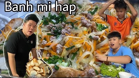 Bánh Mì Hấp Cuốn Rau Chấm Nước Mắm | Duongdoubar