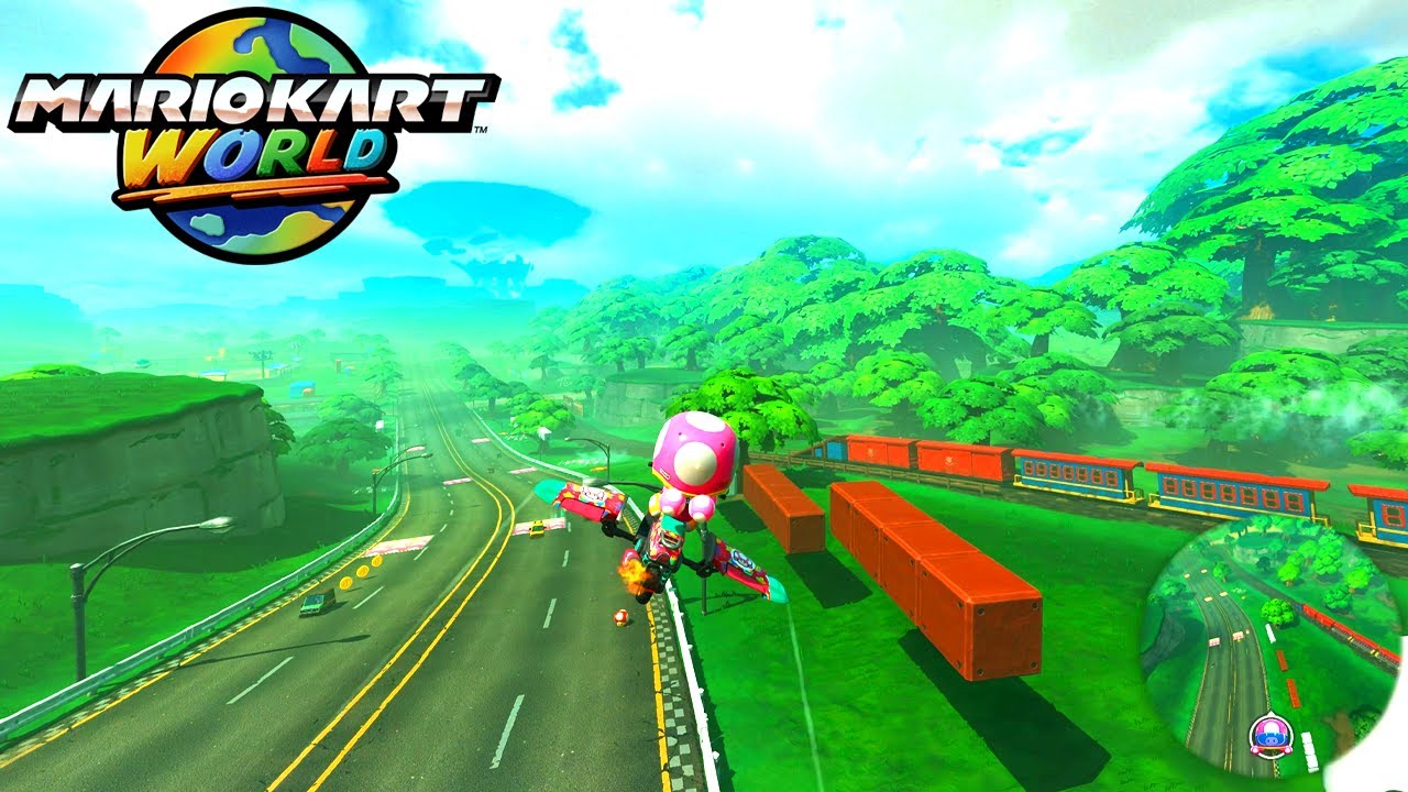 Mario Kart World - Free Roam Gameplay