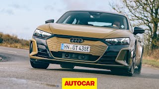 New Audi E-tron GT review. Would you have an RS E-tron GT over a Porsche Taycan? | Autocar