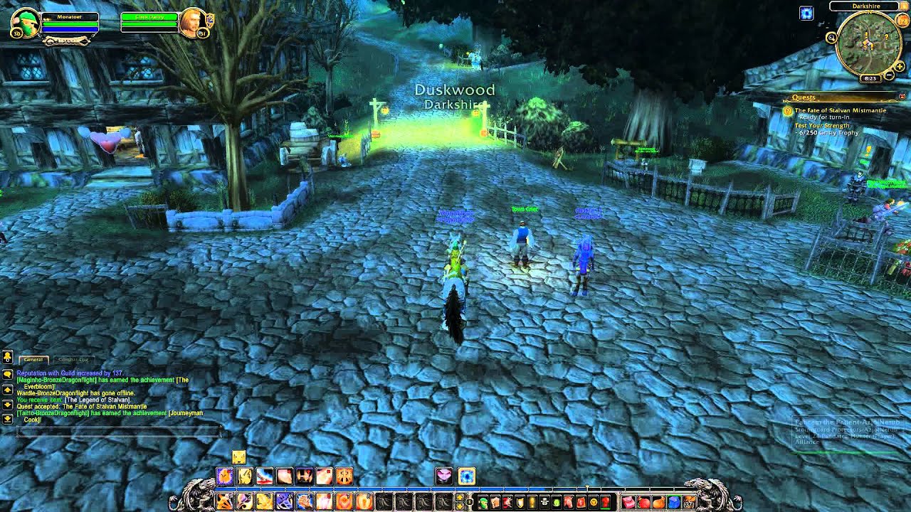 Quest 121: The Fate of Stalvan Mistmantle (WoW, human, paladin)