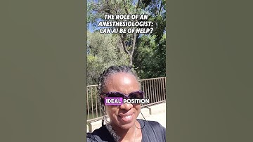 The Role of An Anesthesiologist? Can AI Be of Help?