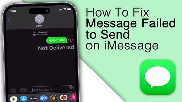 Message Failed to Send on Messages/iMessage on iPhone! [2024]