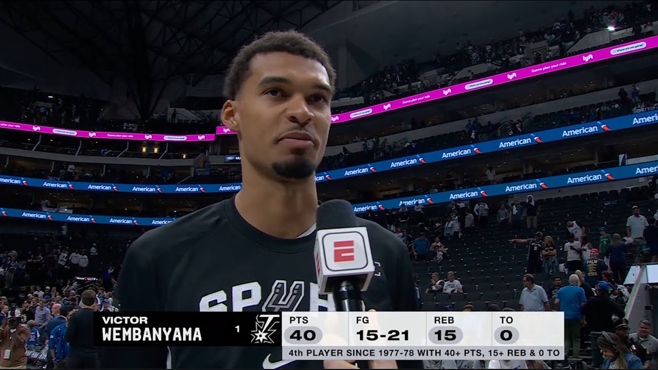 Уэмби — защитник ростом 7 футов 5 дюймов