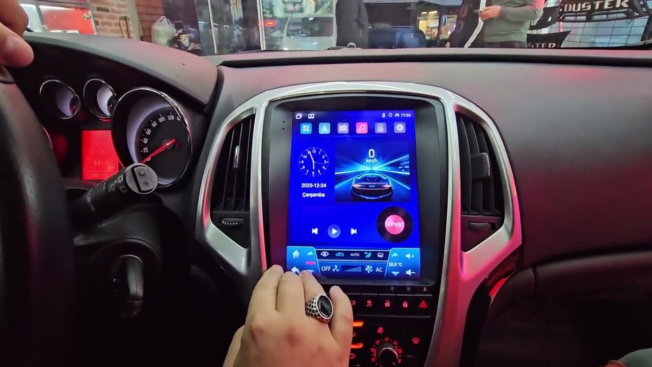 2013 Opel Astra J  Kablosuz Carplayli Android Multimedya