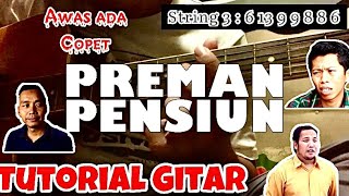 Tutorial Gitar ost Preman Pensiun (Bos Saep Lagi Nyopet)