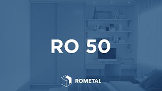 RO 50 - Sistema de sustentação na base para armários.