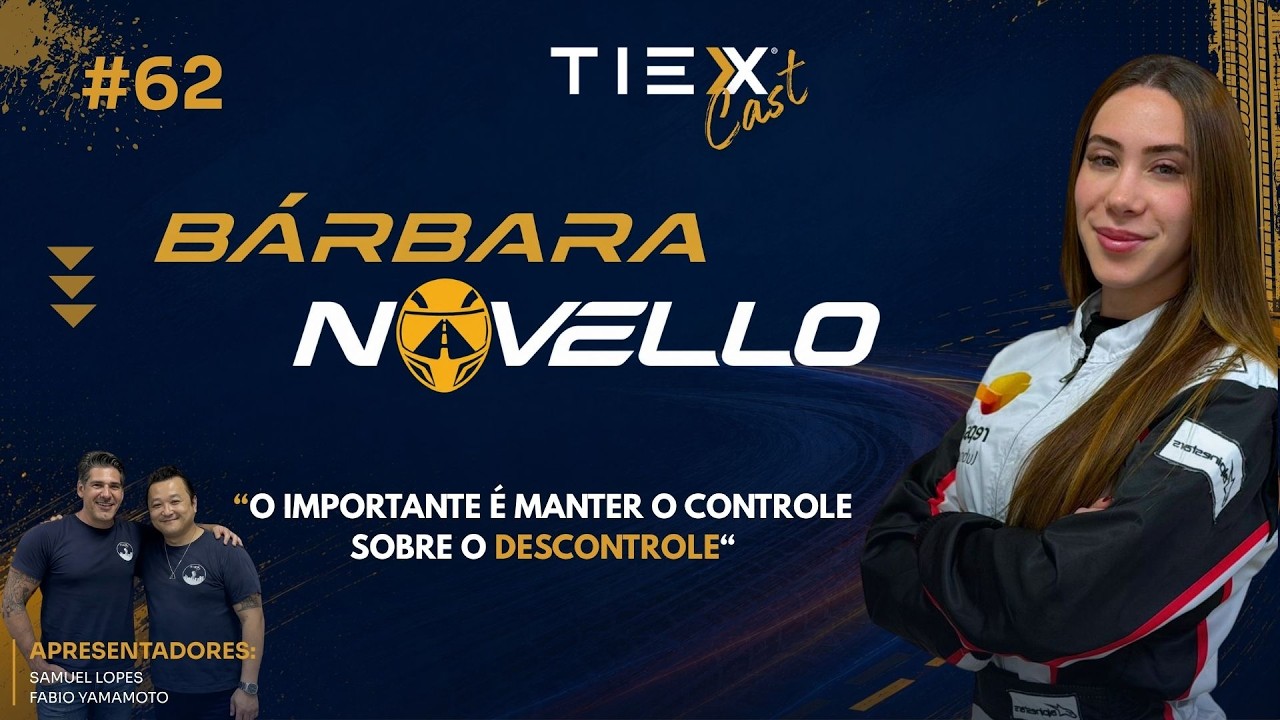 Entre a Medicina e as Pistas: A Vida da Doutora Piloto | Bárbara Novello no TIEXCast