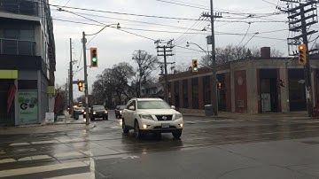 Advanced Green Left Arrow At Woodbine Avenue And Gerrard Street East