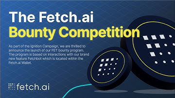 The FetchBot Bounty Competition [ENDED] | Fetch.ai