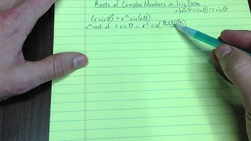 Roots of Complex Numbers in Trigonometric Form