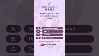 NEET MCQs Daily | BioLearn-NEET #neet2025 #neetdailypractice #neetbiologymcqs