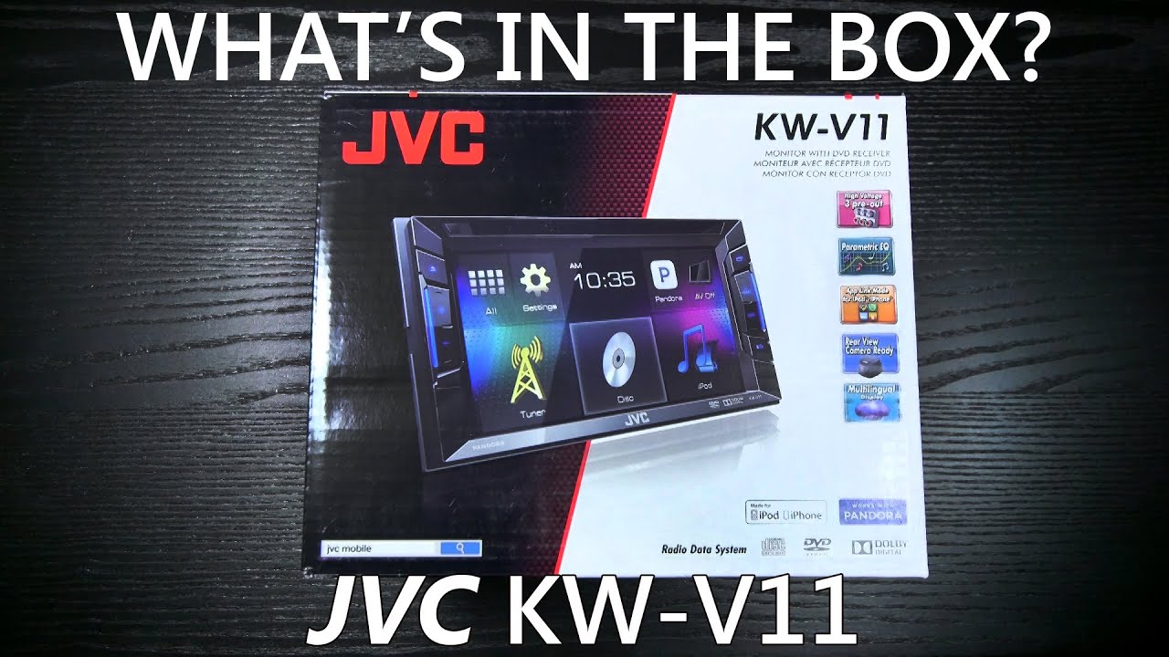 JVC KW-V11 - What's In The Box - YouTube