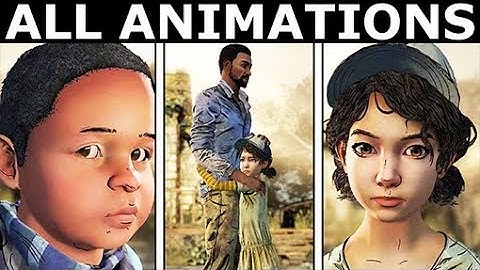 All Animations, Voices, Outfits & Art Gallery - The Walking Dead: The Telltale Definitive Series