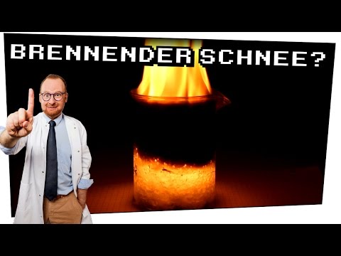 Schnee zum brennen