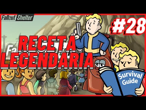 Fallout Shelter Gameplay en Español #28 Consigo una RECETEA de ARMA LEGENDARIA!!!