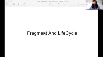 Fragment LifeCycle in Android (Part - 1)