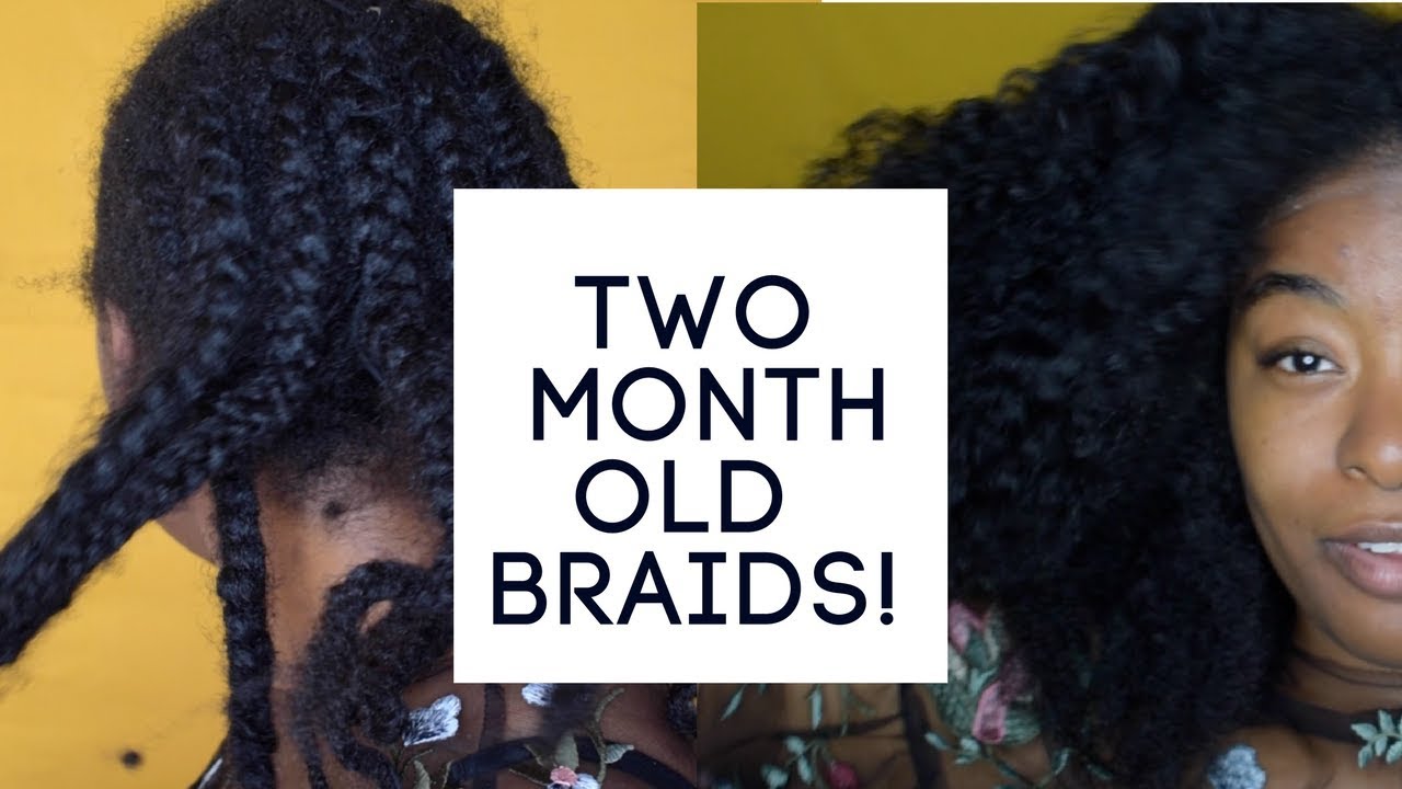 My Two Month Old Braids Routine | Natural Hair