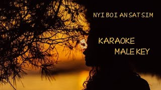 NYI BOI AN SAT SIM  -  HAKKA KARAOKE MALE KEY