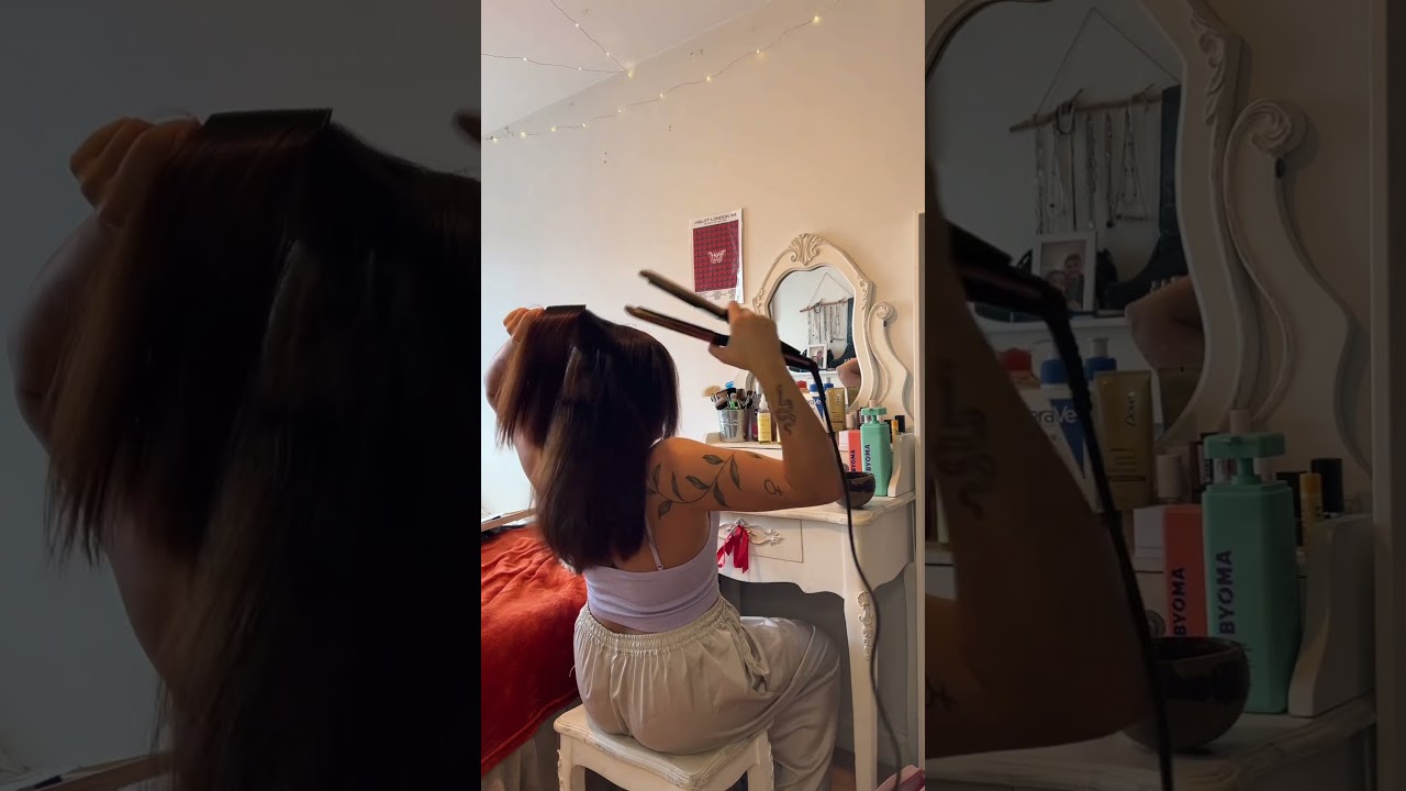 Using the Color Wow Pop & Lock Fizz Control Serum ✨