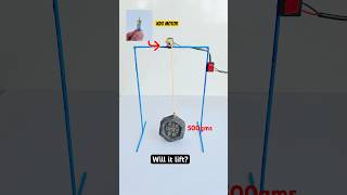 Torque test 3 - N20 motor(500 grams) | gear motor experiment | dc motor #shortsviral #diy #motor