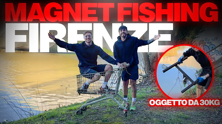 LET'S GO MAGNET FISHING IN THE ARNO RIVER IN FLORENCE - I CAN'T BELIEVE WE FOUND A CART