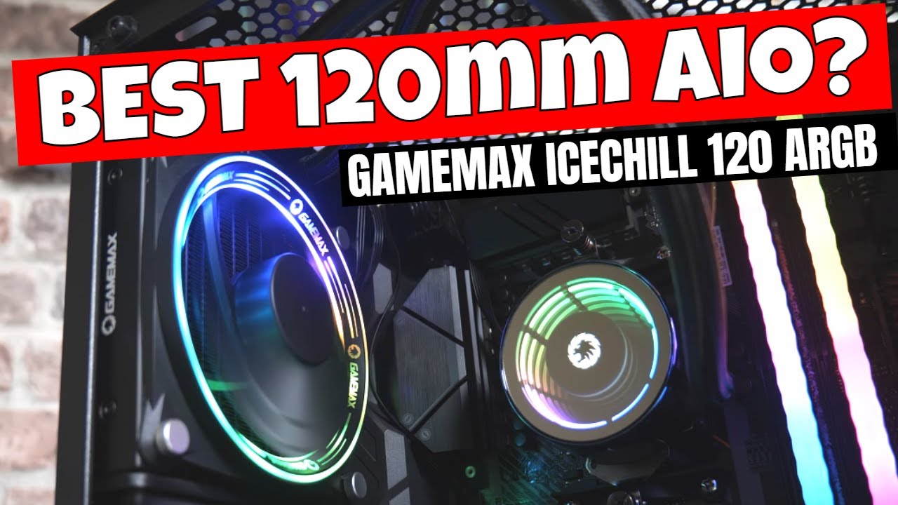 WOW Impressive 120mm AIO Gamemax ICE CHILL 120 ARGB Reviewed & Tested