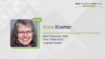 A4Q Testing Summit 2024 - Using Generative AI in Testing