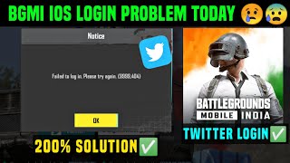 Bgmi Login Problem Bgmi Twitter Login Problem Ios Failed To Login Please Try Again 9999404