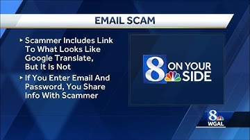 Scammers use names of real websites to trick you into sharing information
