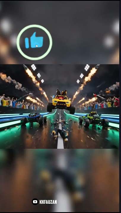 pertempuran mobil rc🤯🤯#animasikeren #automobile #lego #superhero #edit