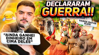 FIZ AS 2 FACÇÕES ENTRAREM EM GUERRA no GTA RP! (LUQUET4)