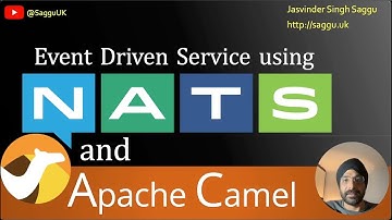 NATS with Apache Camel | Choreography design pattern| Event Driven Service