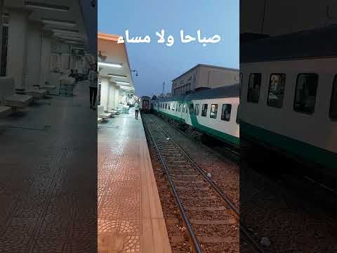 الوقت اللي بيمر فيه القطار ومتعرفش صباحا ولا مساء