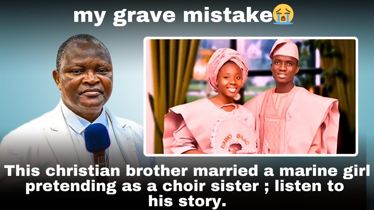 Этот христианин женился на девушке-морпехе, которая притворялась участницей хора, послушайте его ...