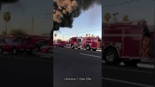 #shorts MASSIVE FIRE in Glendale / ПОЛНАЯ ВЕРСИЯ уже на канале: ОГРОМНЫЙ ПОЖАР в Глендейле #glendale
