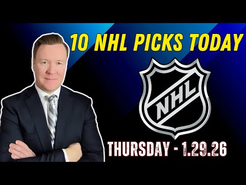Thursday 10 Nhl Betting Picks L 1/29/26 L Vernon’s Best Nhl Bets, Expert Picks And Predictions