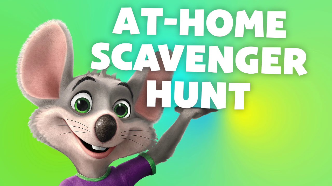 Chuck E’s At-Home Scavenger Hunt | Afternoon Fun Break - Visit our facebook or Instagram stories to start the hunt! And make sure to share your kiddos finds!