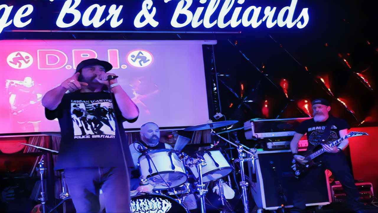 D.R.I. |  Live at Backstage Bar & Billiards in Las Vegas, NV | 04/13/2025 2 Cam Mix