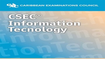 CSEC Information Technology (IT) Past Paper Multiple Choice Practice Questions (various years)