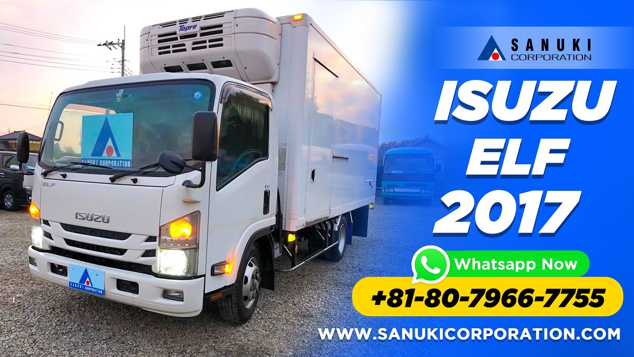 Isuzu ELF Freezer Truck Isuzu ELF Freezer Truck Review Japanese