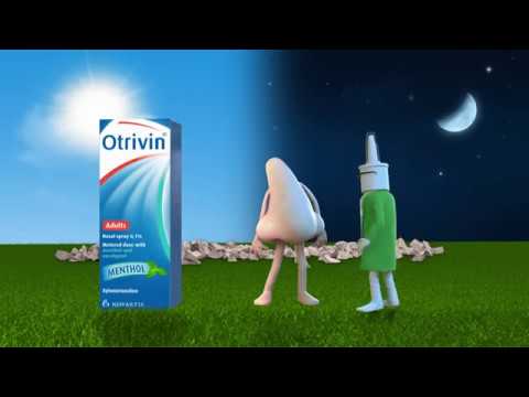 Otrivin - ოტრივინი, სურდოს და გაციების დროს