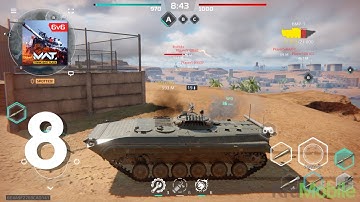 MWT: Tank Battles Gameplay Walkthrough Part 8 (Android, IOS)