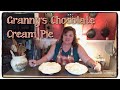 Southern Chocolate Meringue Pie, or Granny's Chocolate Cream Pie ** Old-fashioned Pie