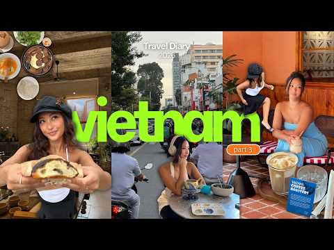 solo in vietnam 🇻🇳 | exploring HCMC cafes, food & shopping pt.3