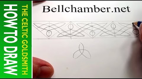 How To Draw Celtic Patterns 73 - Triskele variant 1, Aberlemno II, Celtic Cross part 2 of 5