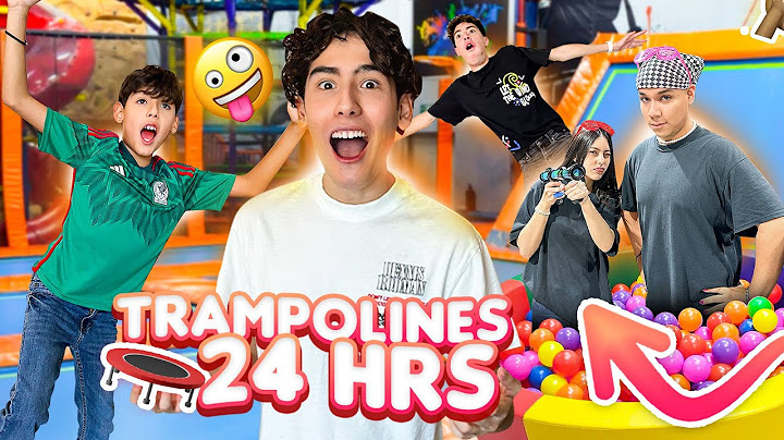 PASAMOS UN DIA en un PARQUE DE TRAMPOLINES 😱🔥 | Leo Study