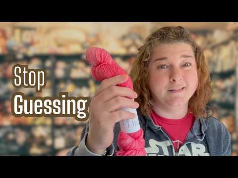 How to Pair Yarn with Patterns | Stop guessing Your Yarn!
